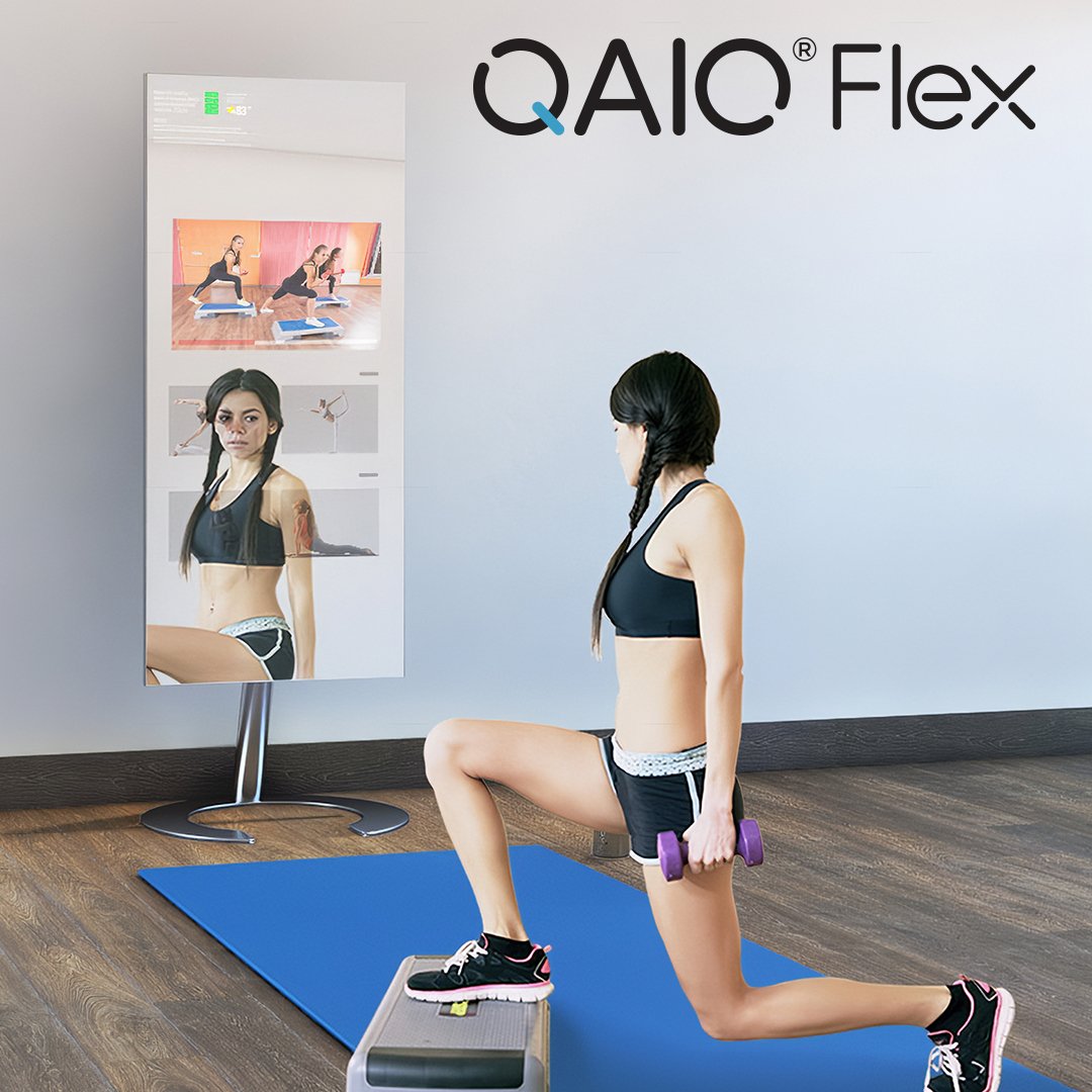 QAIO Flex fitness mirror is compatible to any workout application you want.  
#QAIO #QAIOFlex #workoutapplication #workouts #fitnessapplication #fitnessapps #workoutapps
bit.ly/2YIEUcD