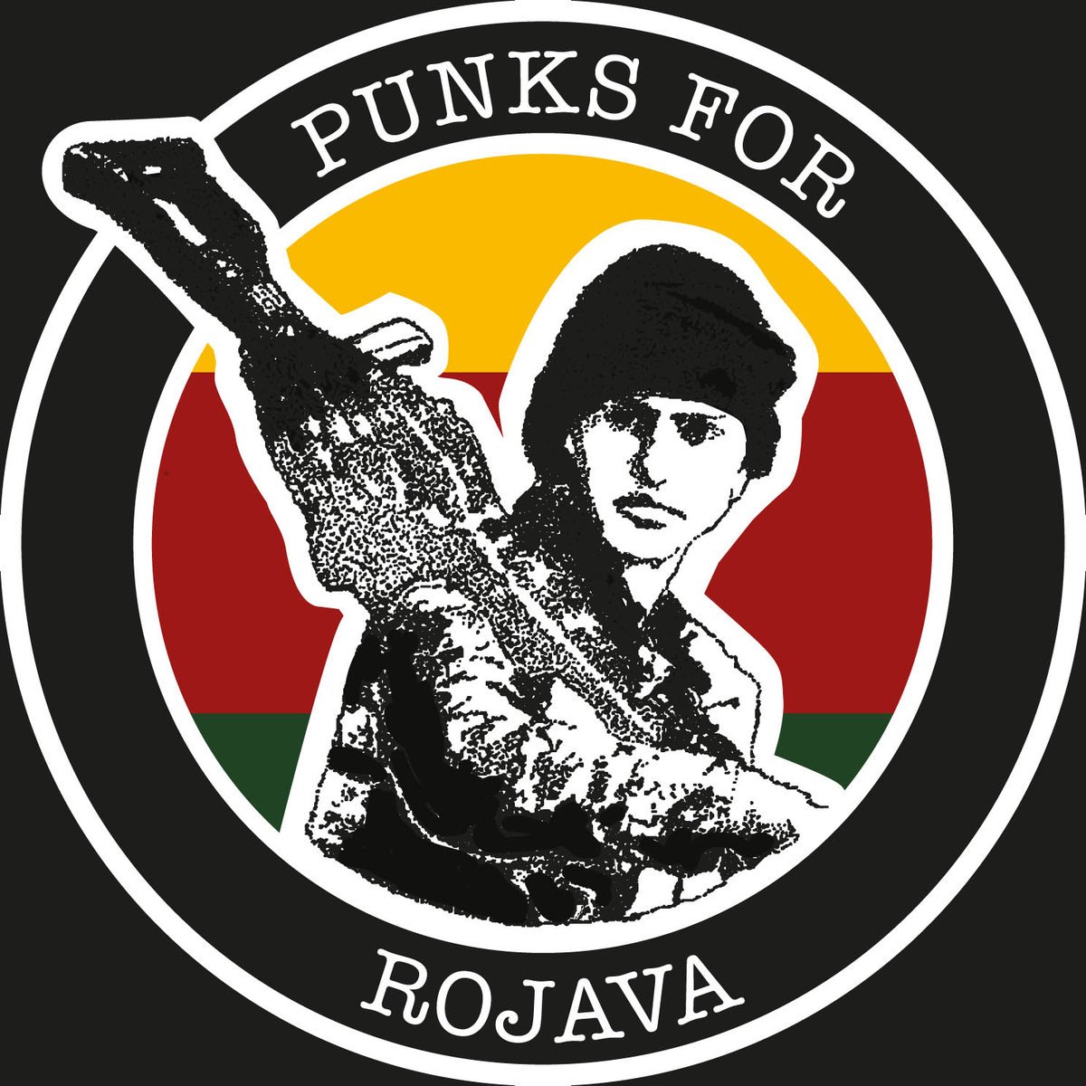 ChristopherL_X's tweet image. Solidarity with Kurdish resistance fighters in #Rojava. 

#PunksForRojava