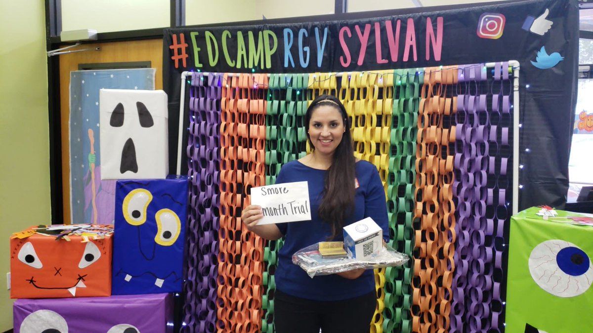 EdcampRGVSylvan's tweet photo. @OutofPrintTees @goswivl @SmorePages @dbc_inc @burgessdave  thank you so much for the donations teachers loved everything. #edcamprgvsylvan https://t.co/bFYByBQCey