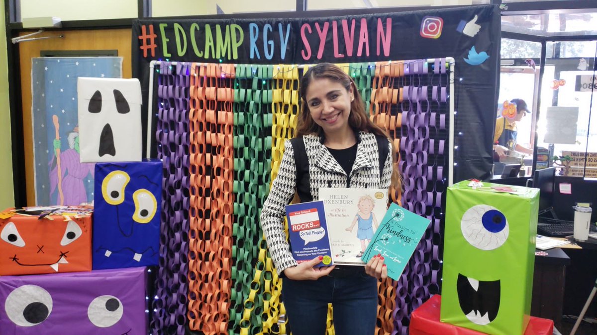 EdcampRGVSylvan's tweet photo. @OutofPrintTees @goswivl @SmorePages @dbc_inc @burgessdave  thank you so much for the donations teachers loved everything. #edcamprgvsylvan https://t.co/bFYByBQCey