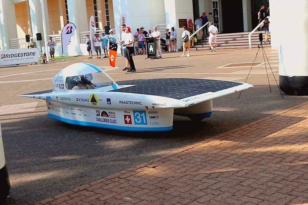 SERdotCH's tweet image. We're on our way!
#BWSC19
#Race
@worldsolarchallenge