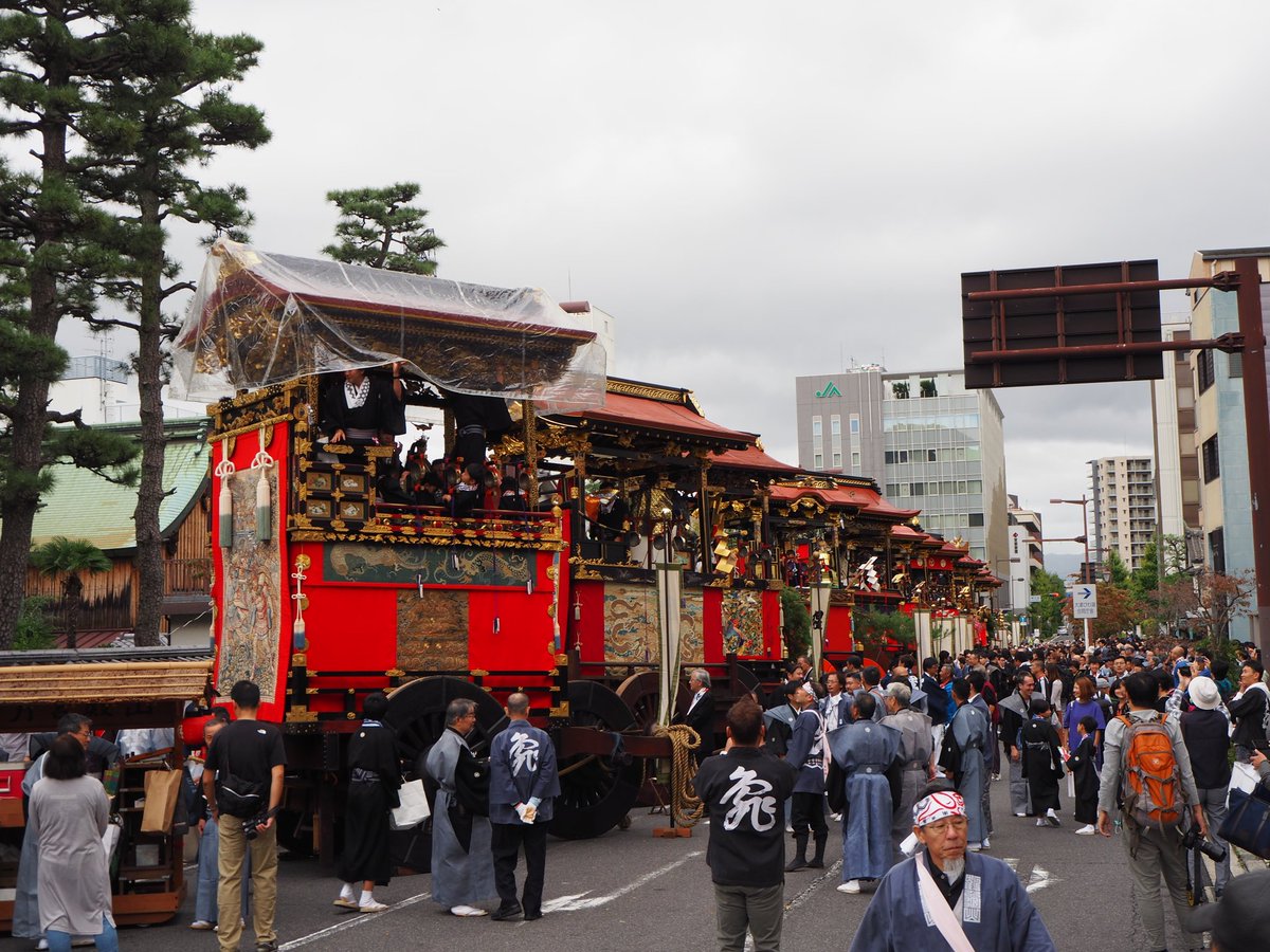 パームツリー 滋賀県大津祭りに来ました 滋賀県 大津市 大津祭り