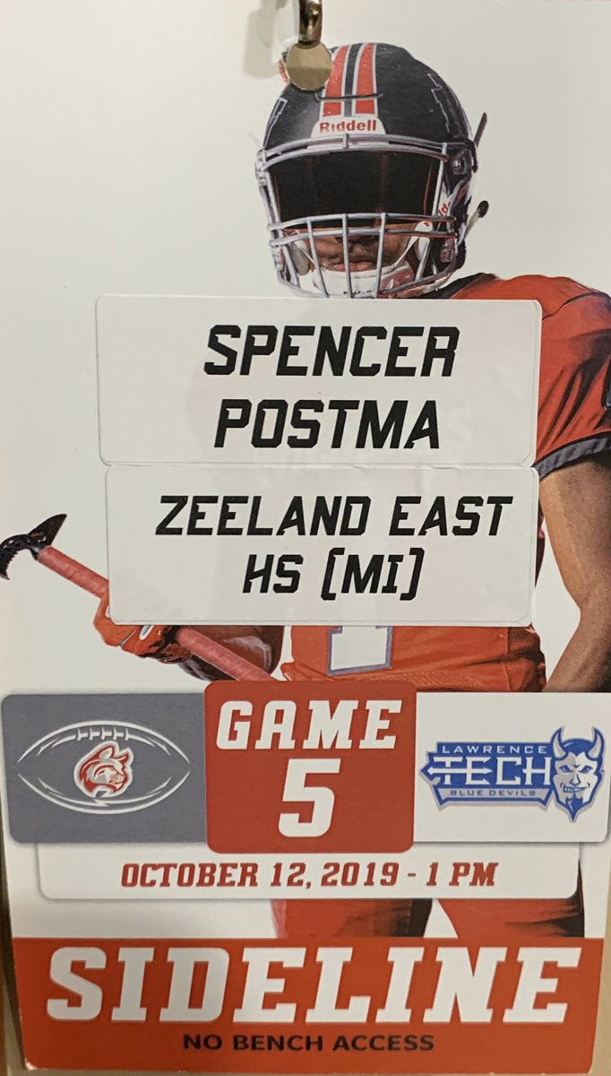 PostmaJay's tweet image. Thank you @IndWesleyan_FB for having @azcassel and myself down to IWU! @Coach_Ekkens @Coach_Langs #strikethepick