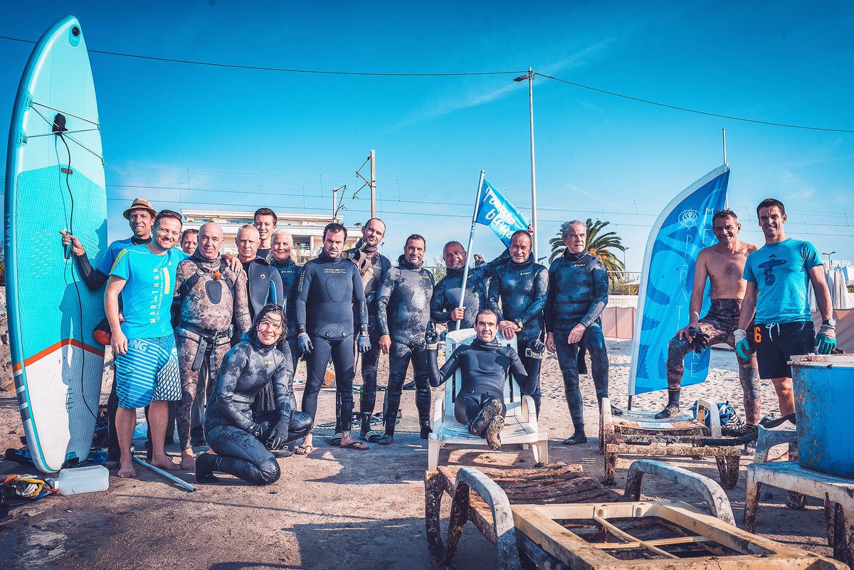 ChrisGeloni's tweet photo. #NettoyageSousMarin des eaux de baignades de #Juanlespins ce matin avec Fonds Bleus & Opération Mer Propre 👏🌎
BRAVO et MERCI à tous une fois de + 🙏💪
Affolent le volume de déchets sorti, ça fait froid dans le dos 😱🤬
#JaimeMaMer #Zerodechet #AntibesJuanlesPins #epla https://t.co/6TDPbVImVe