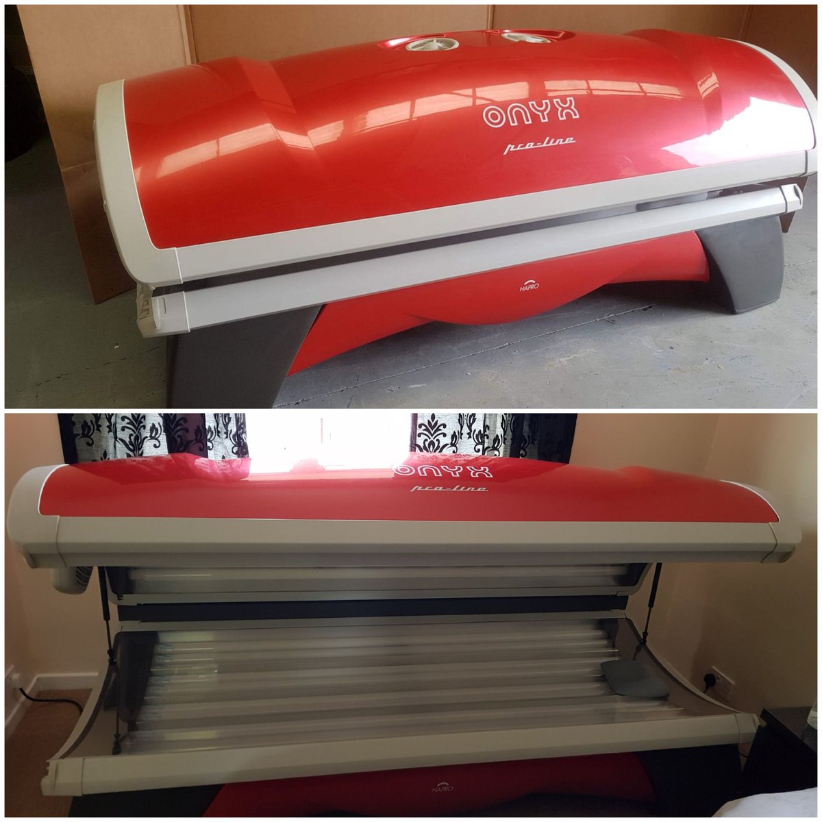 debdelamar's tweet photo. #selling looking for a new owner. Home double tanning bed #onyxproline.collection only. Body not included pm me woth your best offer. https://t.co/hhM00v7U2d