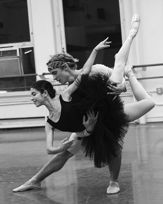 BalletNext's tweet photo. Happy to be back @abtofficial rehearsing these two beauties for my Nutcracker with #BHDT @anabel_katsnelson @jonathanklein_fr photo @kristinlinneabacke https://t.co/NF0BcuX10E https://t.co/xcJuXidmc2
