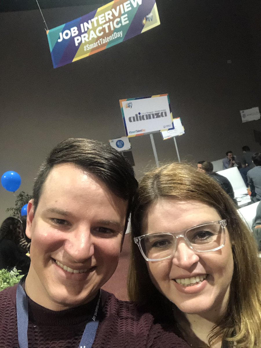 LucianoBermudz's tweet photo. Todo el #team de @alianzaeduuy estamos esperándolos en el área de #JobInterviewPractice en el #SmartTalentDay. 🙌 https://t.co/sJhdOu7d5t