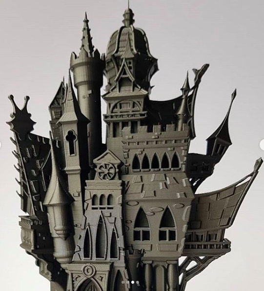 AmishFactory's tweet photo. RT @LDIbarra: Our Halloween model is published! We've gone above &amp; beyond with this one for you—thanks to all beta testers!
pics @plasticznetherlands in @Filoalfa grafylon
.
Design @miniworld3d
Get it only on @MyMiniFactory #3dprinting #3dprint #halloween https://t.co/8DD98iAMos