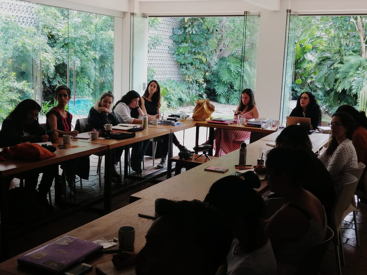 SAPSiqueiros's tweet photo. Hoy, en #ECA2019, Cecilia Fajardo-Hill se refirió a 'Dialectics of Isolation', exposición que en 1980 Ana Mendieta organizó junto con Kazuko Miyamoto y Zarina. Mendieta relacionó el planteamiento de la muestra como una declaración de lo "otro" y de las identidades de sí. https://t.co/Y4xsRzQN29