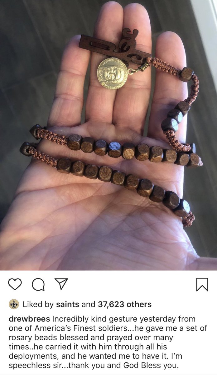 RebelCatholic's tweet photo. Came across this beautiful Instagram post from @drewbrees ❤️😍 https://t.co/pz5SaQ9NrU