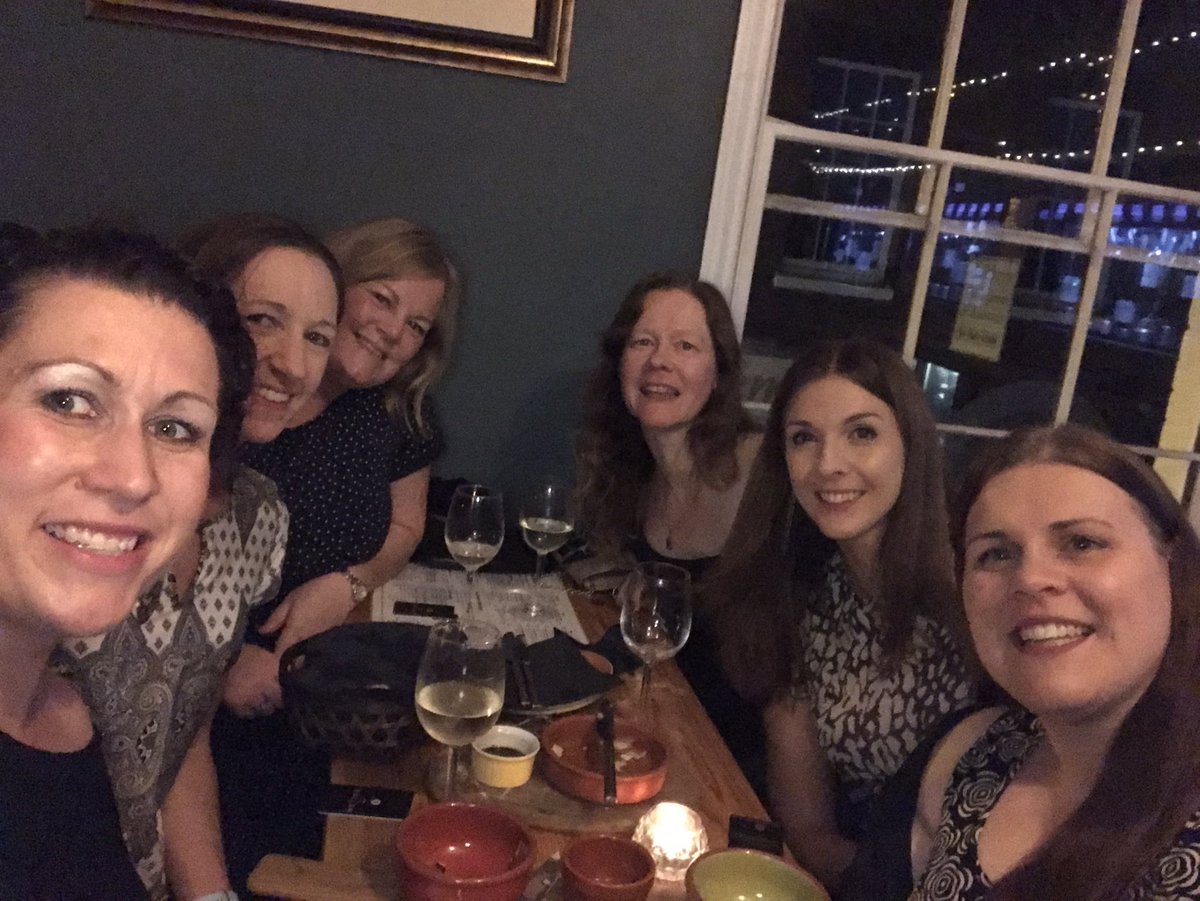 Sad to be leaving this bunch <a href="/JPUHTherapies/">Integrated Therapies at James Paget Hospital</a> but enjoying a few wines this evening #goodtimes #cheers