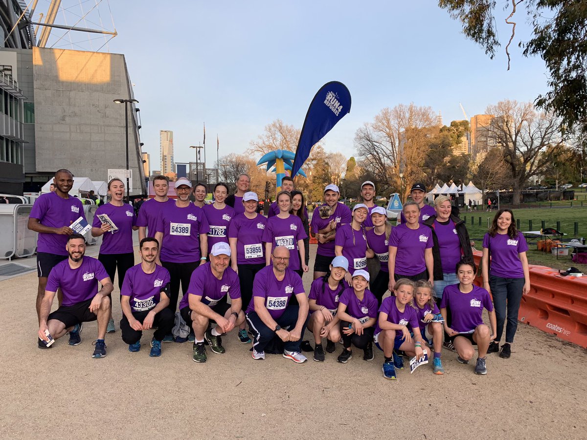 ASRC1's tweet photo. THE BIG DAY IS HERE! Come on down to the MCG. Weβre waiting for you between gates 2 & 3. (Near The Color Run inflated archway).
Itβs going to be a big day with plenty to celebrate as we #Run4Refugees.
#GoTeamASRC https://t.co/gEN8HLVFp8