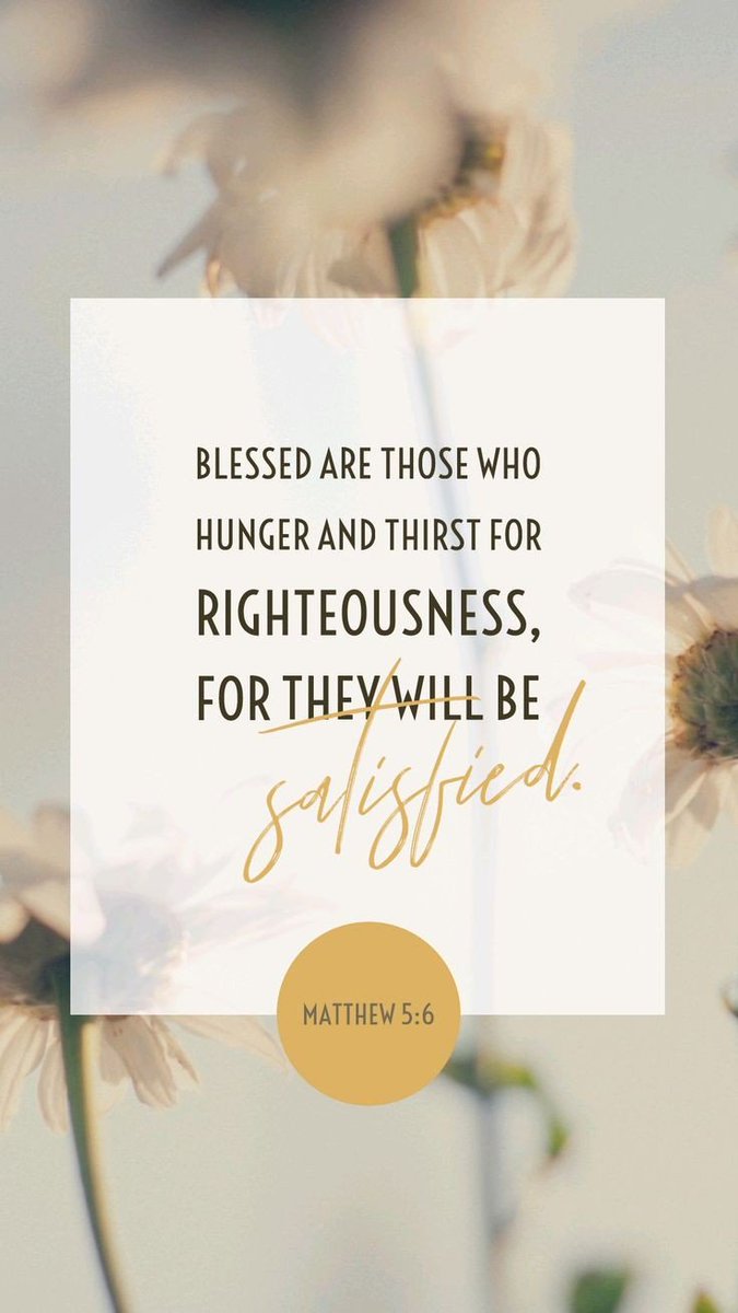 ministerricky1's tweet photo. Almighty God help us to #HungerAndThirst for #Righteousness!

#Righteousness is a #Requirement for salvation &amp; effective prayer!

These days we do not #LiveRighteous anymore, we follow #WickedWays &amp; therefore become powerless &amp; ineffective as Christians.

#IJCN,TY
#EuropaAfricaUS https://t.co/dsv6oGPDFr