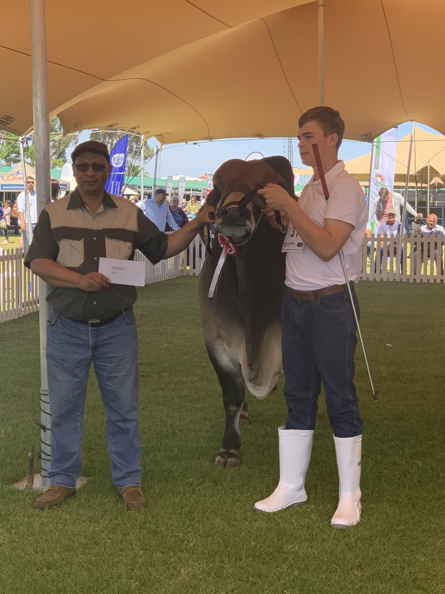 Minister <a href="/ivan2meyer/">Ivan Meyer</a> awarded the winners of the Youth Competition today <a href="/grootplaasproe/">Die Groot Plaasproe</a> <a href="/AgriExpo1/">Agri-Expo</a> Livestock #ForTheLoveOfAgriculture
