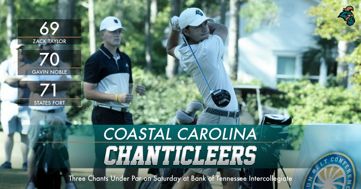 CoastalMGolf's tweet photo. Another day and another three Chants under par at the Bank of Tennessee Intercollegiate!
#ChantsUp #scorelow https://t.co/vg3Nvq6EgW