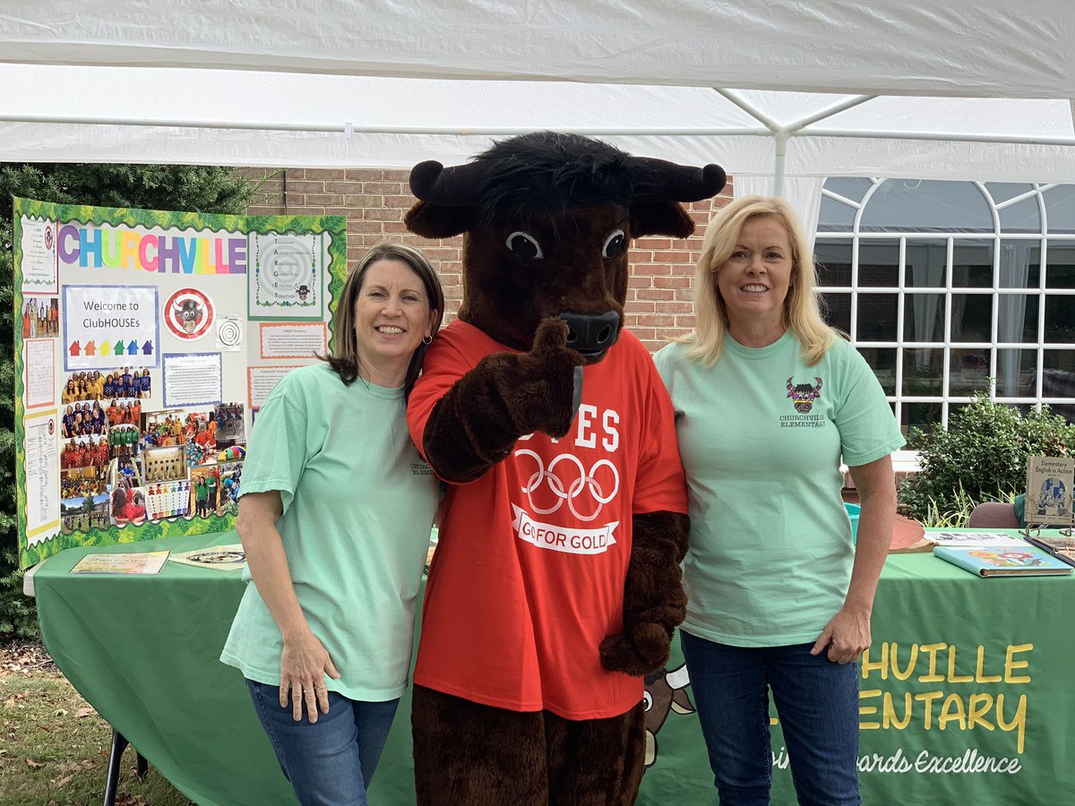 Bullseye helped share some history about Churchville Elementary with the community at Churchville Presbyterian Church’s Heritage Family Festival.  We met some past, present and future Chargers at the fun-filled event! <a href="/cveschargers/">Churchville Chargers</a> #cheerforchurchville #goforgold <a href="/lisa_minutoli/">Lisa Minutoli</a>