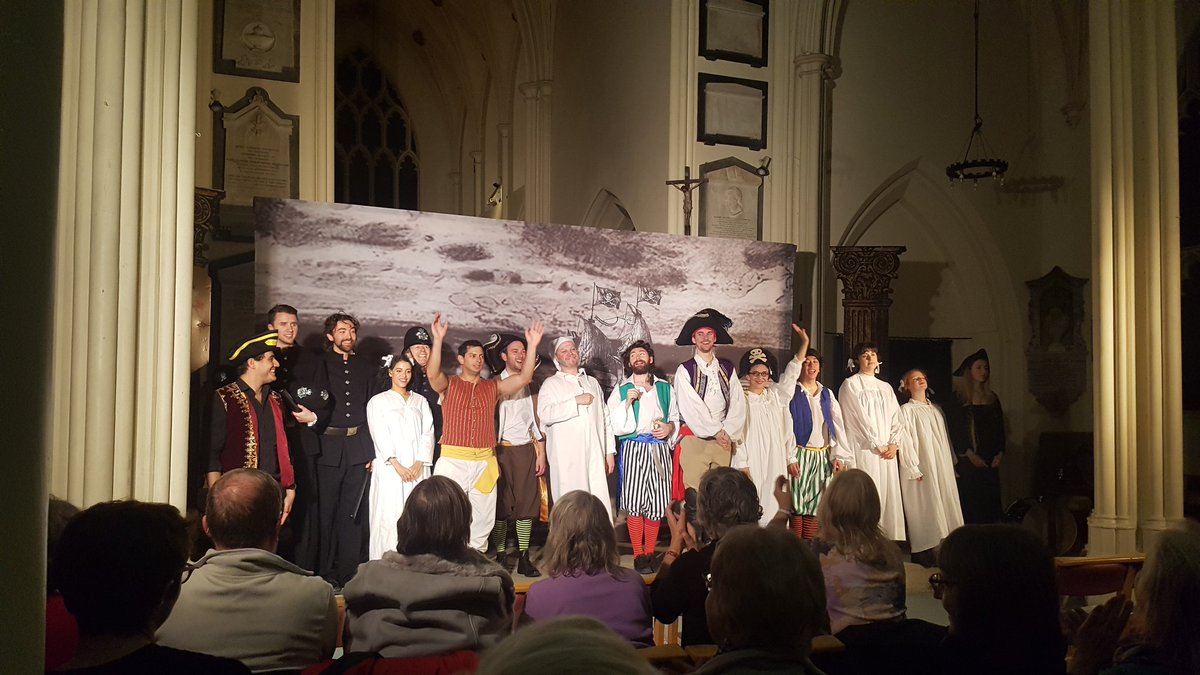 duncr's tweet photo. Pirates of Penzance at Mitcham Parish Church. #mitcham #merryopera https://t.co/pxrJM28jCt