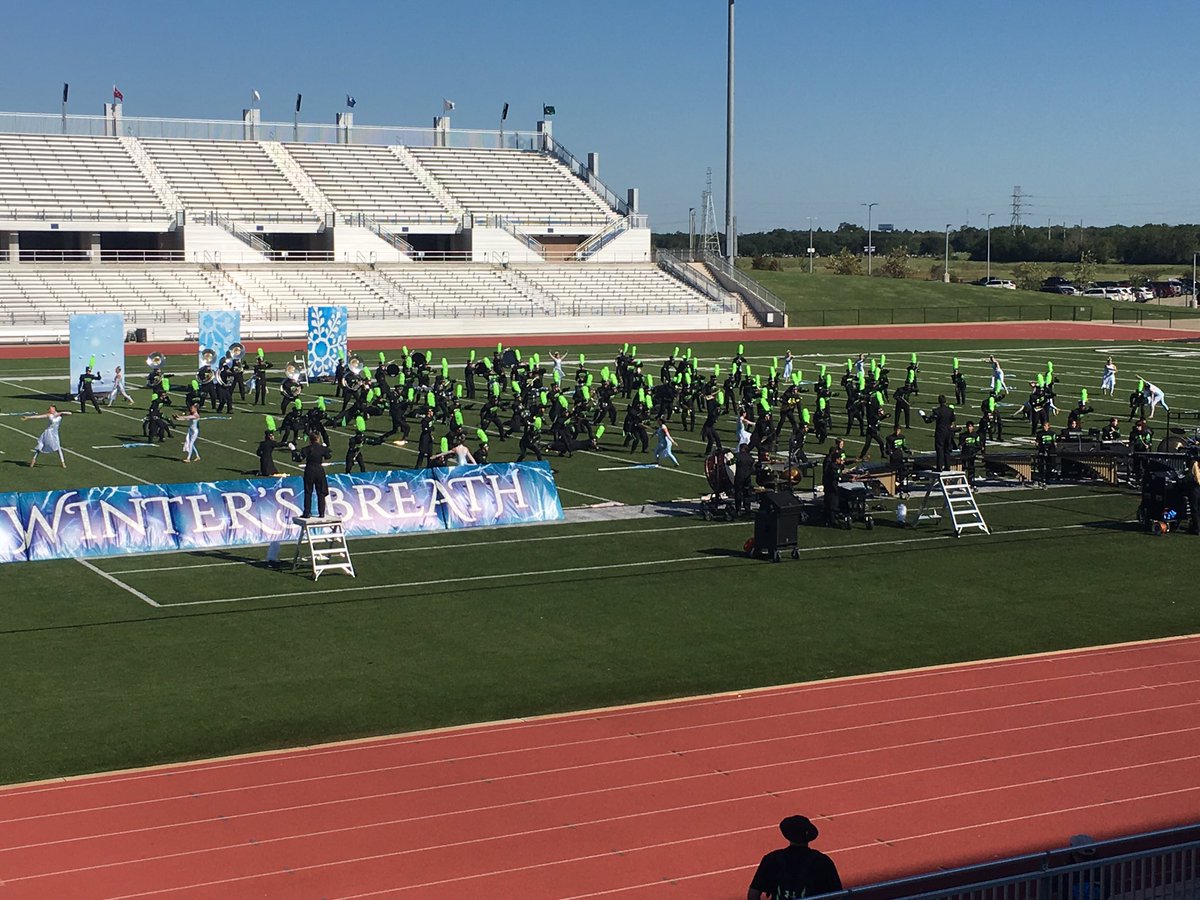 ClearFallsFB's tweet photo. Knight football players supporting our outstanding band at the Gulf Coast Classic Marching Contest today.  #UKnighted. https://t.co/vjkwNpuL3f