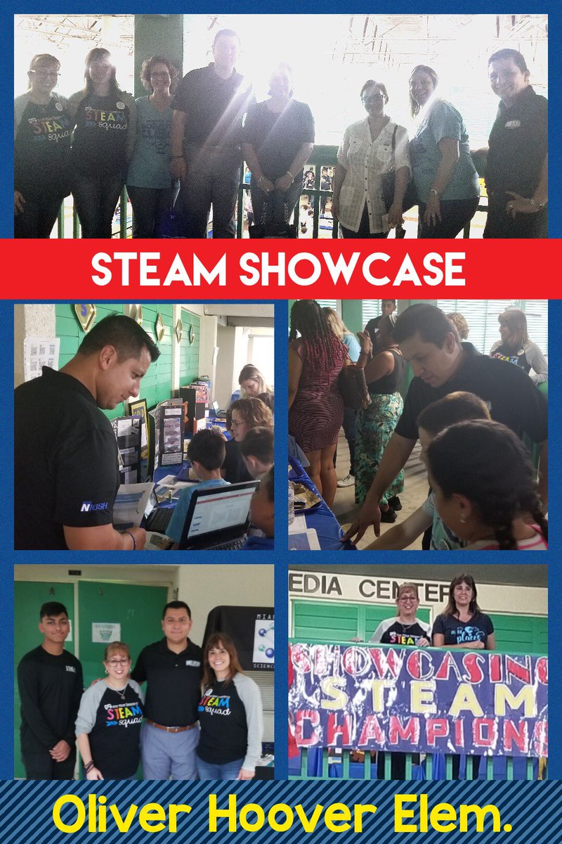 Our 5th graders showcased STEAM today at Oliver Hoover Elementary by proudly sharing their solutions to reducing the erosion impact on our S. FL beaches. They were so proud and had so much fun. @STEMDesignation @MDCPSMath @STEMEduc @MDCPSSci @MDCPSSTEAM