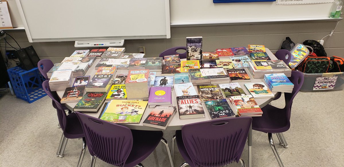 kkrosenberry13's tweet photo. Class book order was incredible!  #Driven2succeed #WESPolarbears https://t.co/iB9qxGOf4L