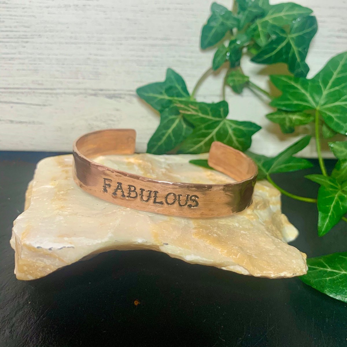 Hand stamped copper cuff bracelet.  Copper pipe cuff bracelet.  #etsy #jewellery #bracelet #fabulous #stampedbracelets #fabulous etsy.me/2VCAOSx