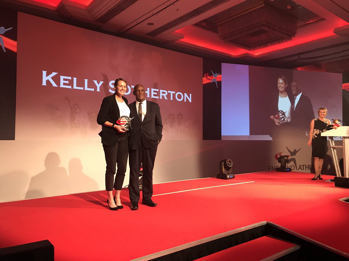 EnglandAthletic's tweet photo. Congratulations to @KellySotherton - multi-event specialist who achieved a Commonwealth Games heptathlon gold, silver medal success in World Indoor &amp; European Indoor pentathlon &amp; 3 Olympic bronze medals across heptathlon &amp; 4x400m 🥇🥈🥉#HallofFame2019 https://t.co/tAN1LESrgo