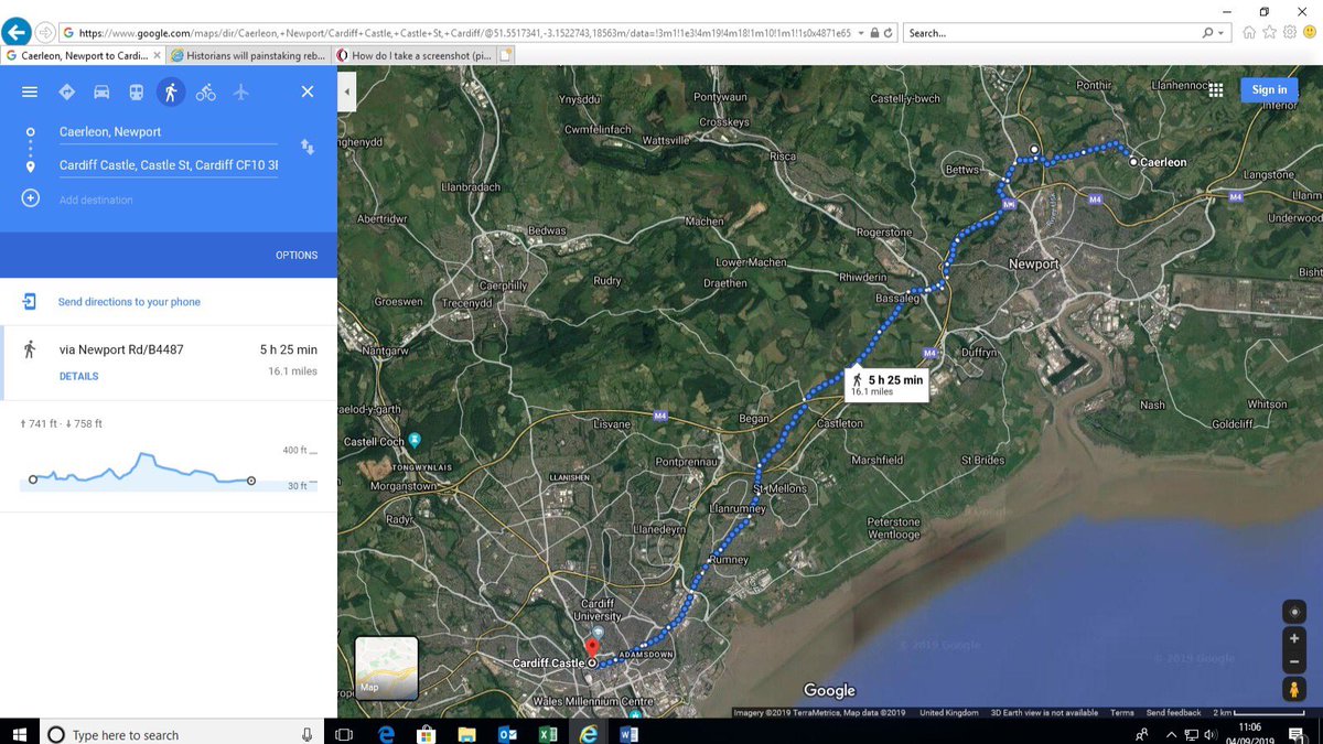 ServiliusPulex's tweet photo. Very proud of my mates @RomanCaerleon walking the probable Roman road route between #Caerleon #Isca to #Cardiff today. Lots of 😂 on the way as always. Bring on the next 1! @DaiHowell @LloydVaterlaws @mokkerheim #RomanMarch2019 #RomanWalk #Isca2Cardiff #Romans #LegIIAVG https://t.co/6mLuExX6rm
