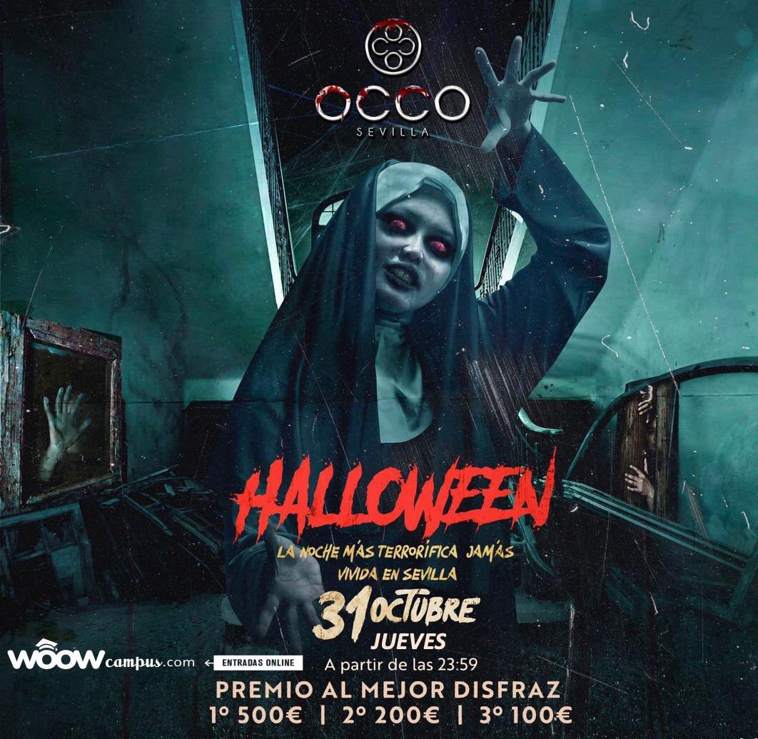 Llega lo que más esperabas‼️ LLEGA HALLOWEEN A OCCO 🥃👻
⚠️RESERVA TU ENTRADA FÍSICA YA⚠️