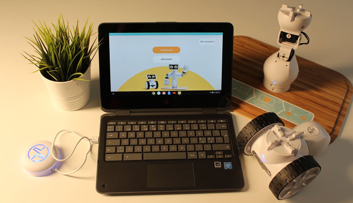ShapeRobotics's tweet image. Our latest release was the Fable Blockly App for Chromebooks. Do you want to know more about chromebooks, our new app features and how these things go together?
Check out our latest #FableBlog: zcu.io/LZzA
#ShapeRobotics #FableRobot #STEMeducation #eduTech