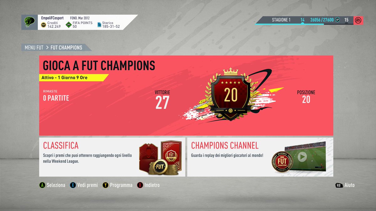 S_Manzo18's tweet photo. #EASPORTSFIFA20 #XboxShare https://t.co/l30EjhKnkr