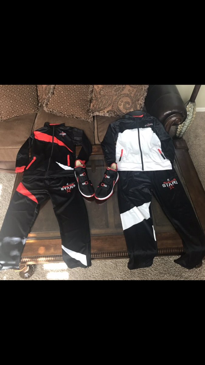 KC Rising Stars New Sweatsuits &amp; Shoes