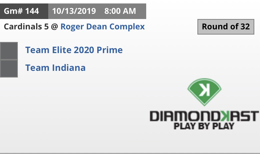 Playoffs are announced. Finish as the 10 seed. Play tmrw morning 8am. BP at 7am (same cages as today).