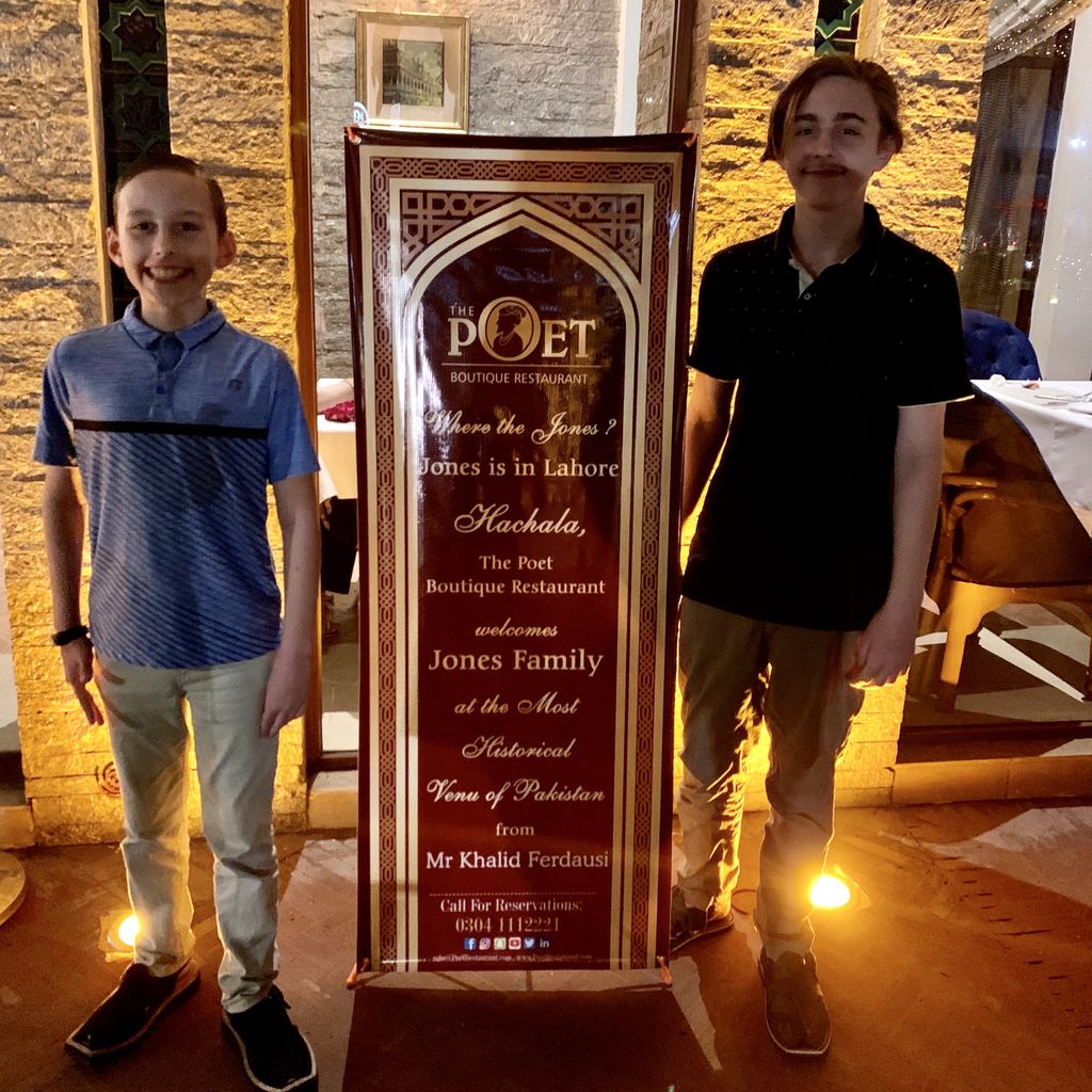 Ok. I’m pretty speechless. We were invited to a Bday party for a young gentleman. B-man really wanted to go. We arrive at the restaurant and look what is there. Just wow.  @PoetRestaurant #poetrestaurant #Pakistan #Lahore #happybirthday #wherethejones #adventure #Travel