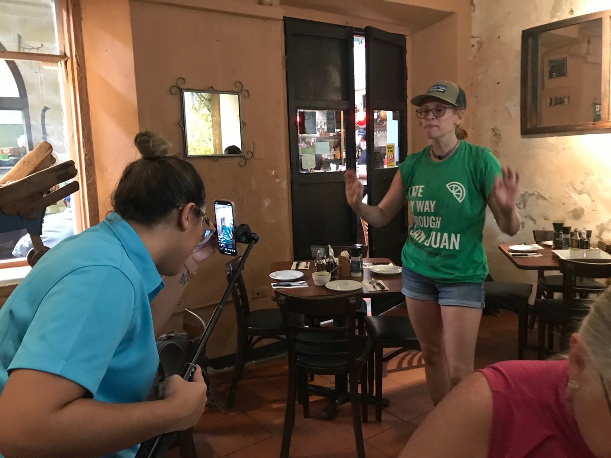 flavorsfoodtour's tweet photo. @PuertoRicoDMO awww 🥰much thanks and💚to you all @puertoricoDMO who do so much for #PuertoRico and #SmallBusiness like #flavorsfoodtour We had a blast spending the day with you! #covertheprogress #RiseUp https://t.co/gqv7bPdZK3