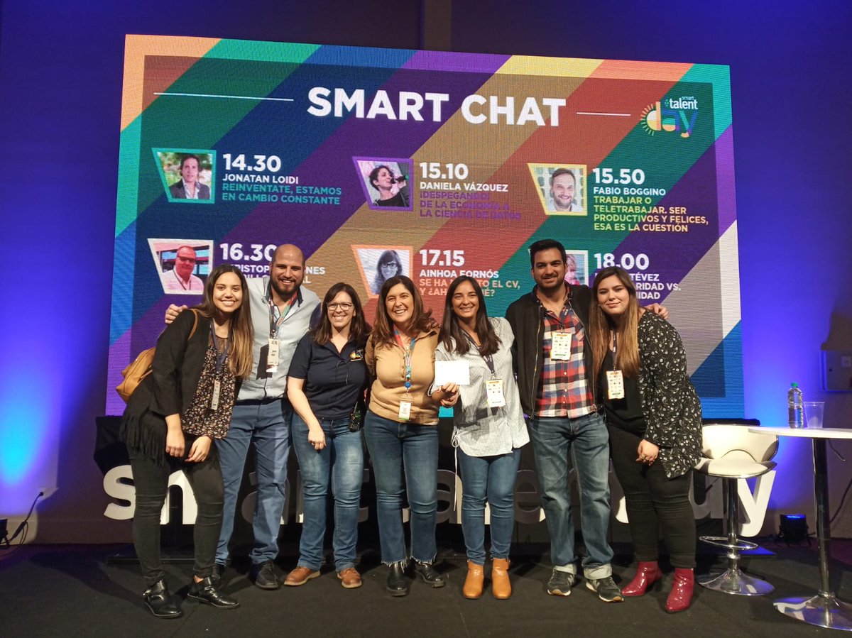 SmartTalentUY's tweet photo. 🔝¡Felicitamos a las empresas @moove_it @merckgroup @technisys @Altisource y a la consultora de personal @capitalhumanouy por haber tenido la mayor interacción con los asistentes de #SmartTalentDay dentro de la aplicación #SmartMatch!🙌#MeetingArea #CVChecking https://t.co/bWXcsZ5CGi