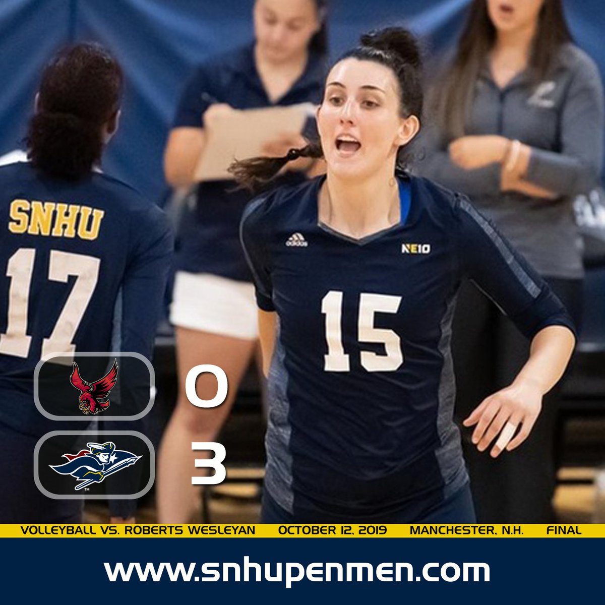 RECAP: @PENMENvball Climbs Above .500 with 3-0 Win Over Roberts Wesleyan snhupenmen.com/x/1a0oi