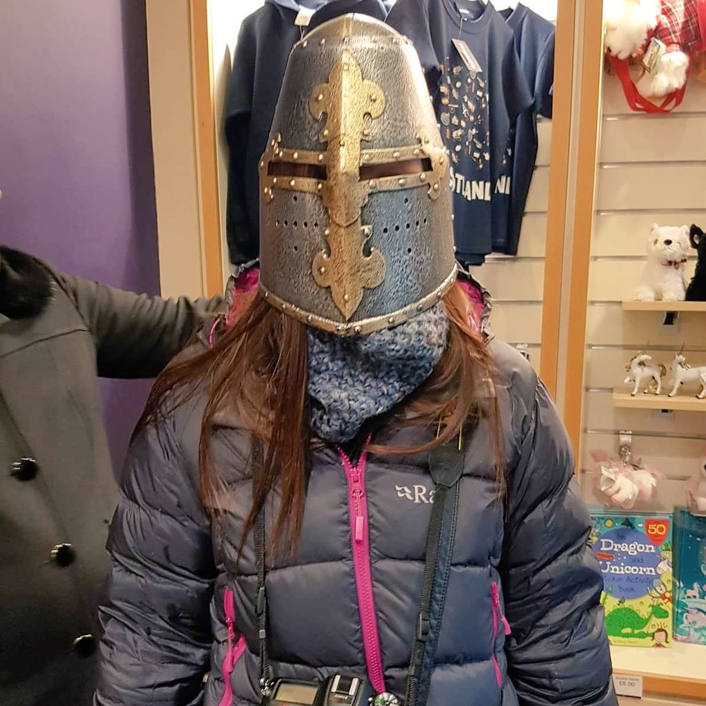 I love wondering around castle gift shops! This was taken in the fabulous gift shop at the wonderous Urquhart Castle which sits on the edge of Loch Ness, Scotland #happyhiking #happyfeethiker #visitscotland #discoverscotland #urquhartcastle #castleruins #drumnadrochit #WeAreRab