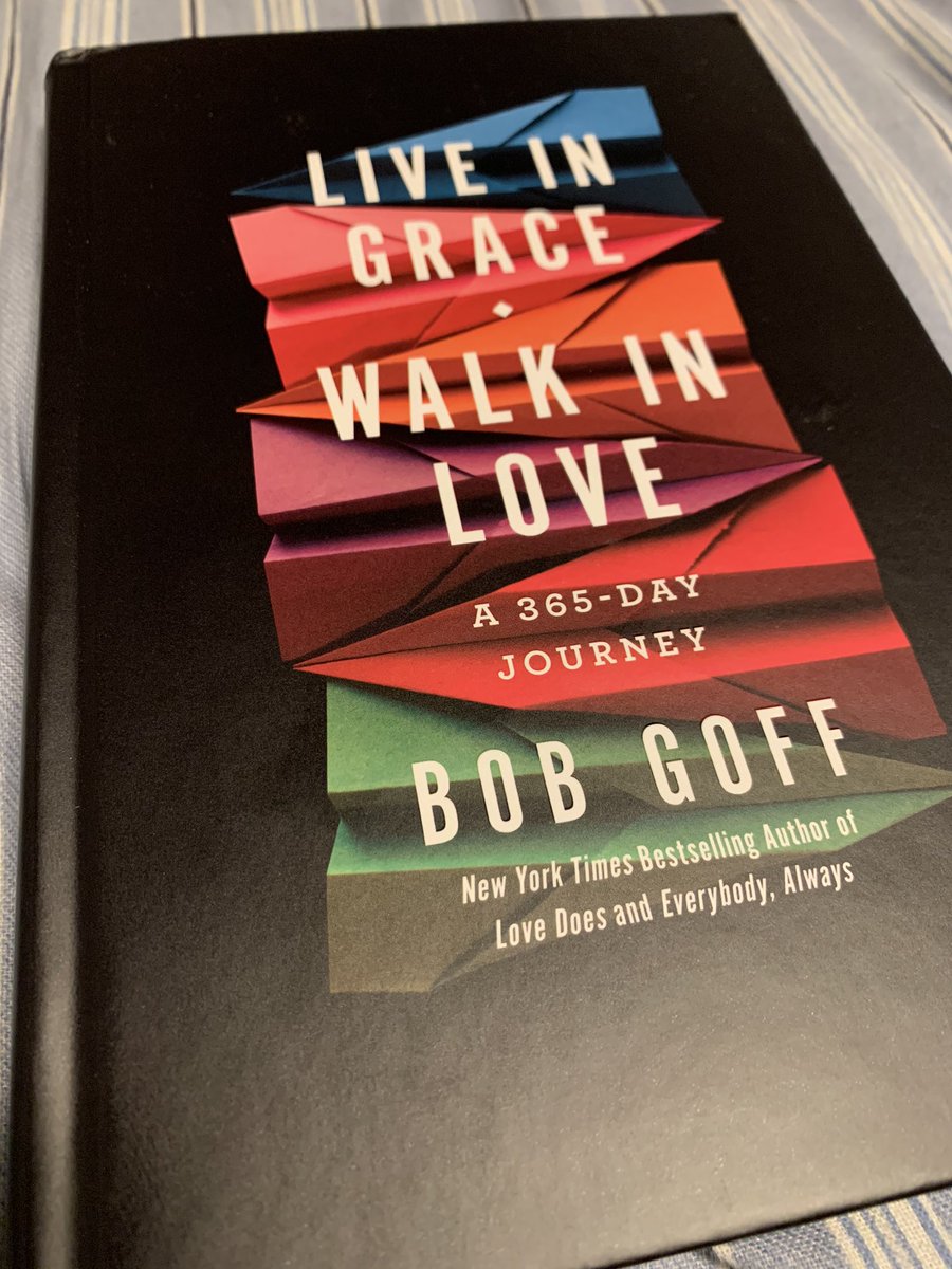 matthewforrest's tweet image. Excited to dive into the new book from @bobgoff. The hardest part will be not reading ahead.