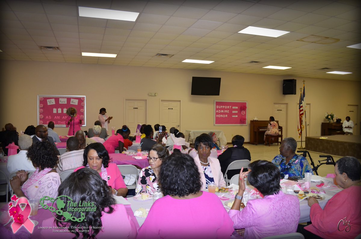 TuscAlLinksInc's tweet photo. #LinksinPinkBreastCancerAwarenessLuncheon https://t.co/S1XztWvUck