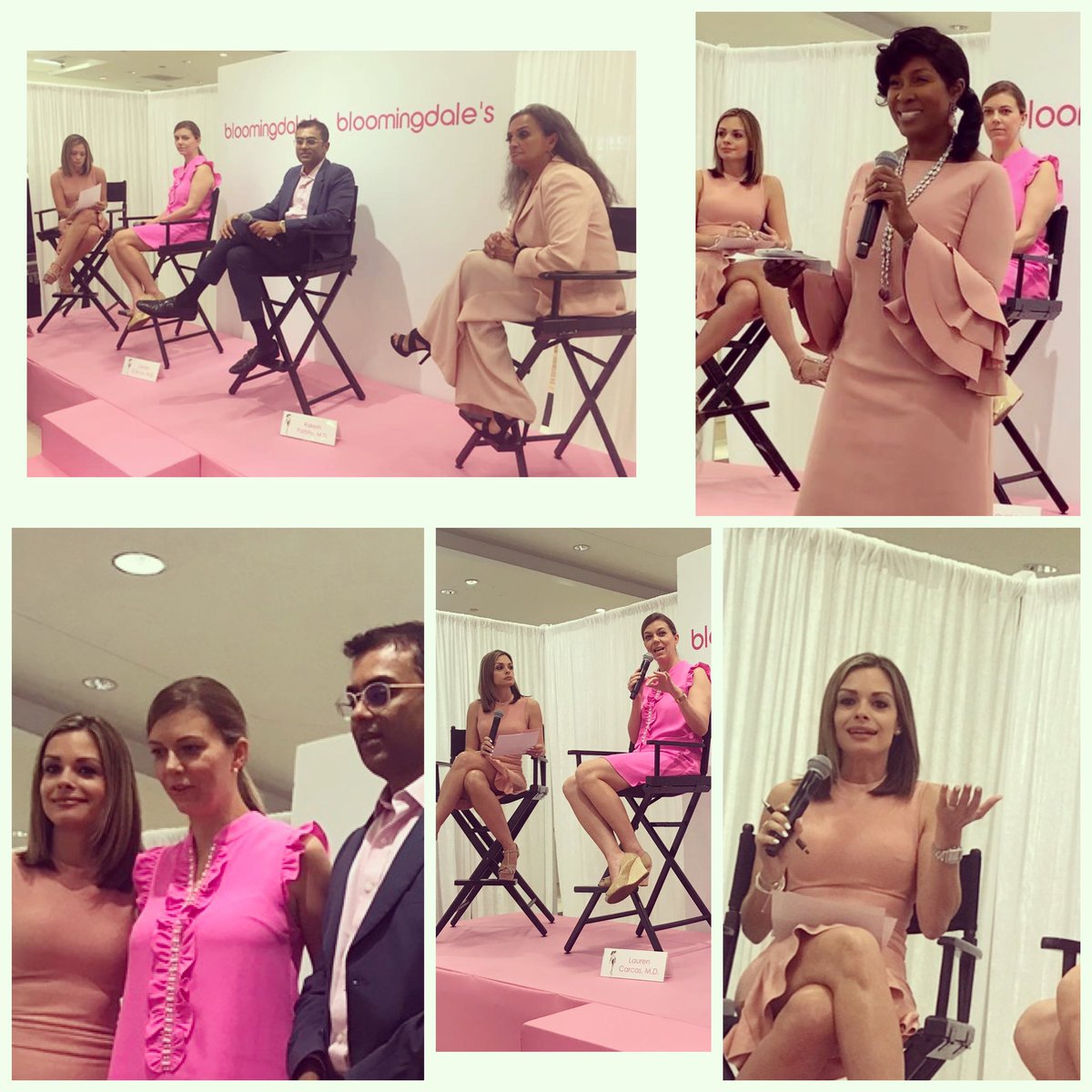 SanelaWPLG's tweet photo. Had a fantastic time moderating the @WBHI Pink Panel Luncheon held at @bloomingdales #Aventura designed to help find a cure. Lots of great advice and tips from highly skilled doctors and nutritionists. #whbi #aventura #breastcancerawareness #thinkpink🎀 #breastcancer #pinkpanel https://t.co/O6X1xjmHBZ