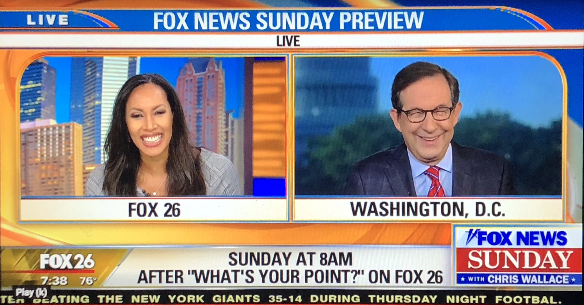 A very happy birthday to top-notch journo, Chris Wallace!  