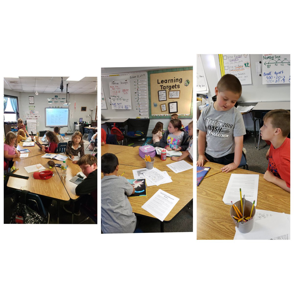 Mrs. Timbrook &amp; Mrs. Mathis' classes started research workshop this week: ocean animals. #d108ourpurpose