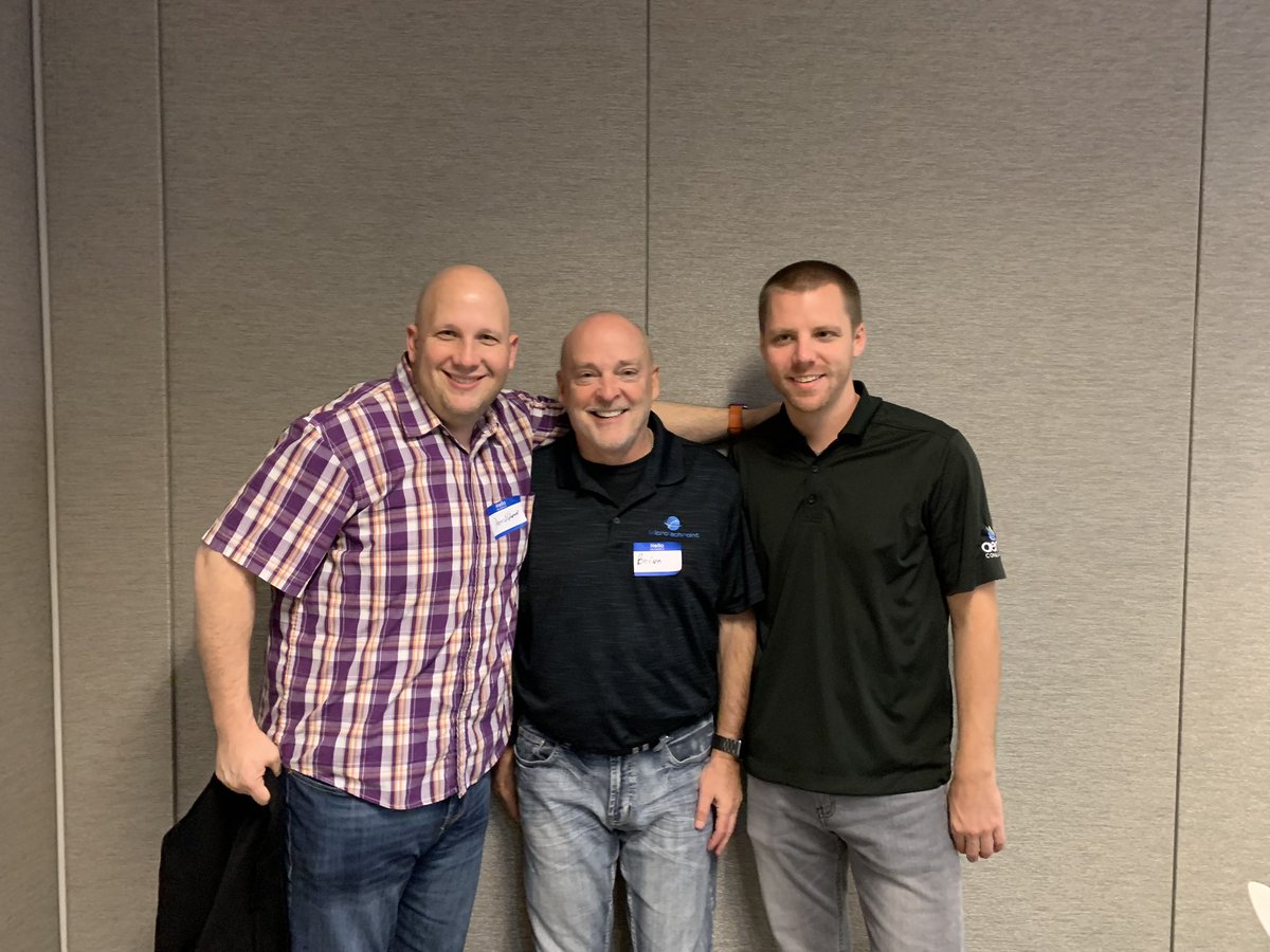 brianalderman's tweet photo. @Beau__Cameron, @DavidWarnerII &amp; I are excited to complete the trifecta of coast to coast to mid west @SharePoint Saturday’s in 3 consecutive weekends #SPSLA, #SPSBoston &amp; wrapped up today at #SPSDEN! Thanks to the great organizers, volunteers, sponsors, &amp; attendees. @SPS_Events https://t.co/FSuDBnGQ9S