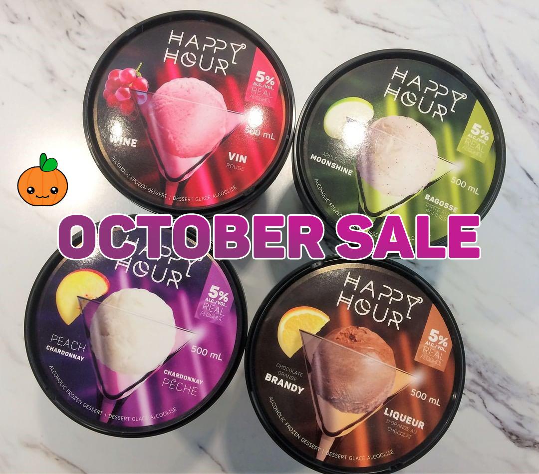 HappyHourGelato's tweet photo. Our boozy gelato is ON SALE for the entire month of October!!!
Make it a super special Thanksgiving for your friends and family and pair up some pumpkin pie with our Apple Pie Moonshine 🎃👌
.
.
#BoozyGelato #BoozyIcecream #YEGFood #YYCFood #Dessert #AlbertaLiquor #Sale #Liquor https://t.co/hhukQJRR1j