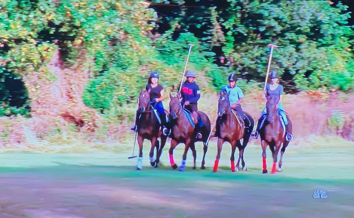 melissaganzi's tweet photo. So wonderful to see @WorktoRide1 on @NBCNightlyNews #nationalnews #goodcause #polo #proud 🐎🖤🐎🖤🐎Congratulations 🎈 #LesileHiner #worktoride https://t.co/rKvZFqthtD