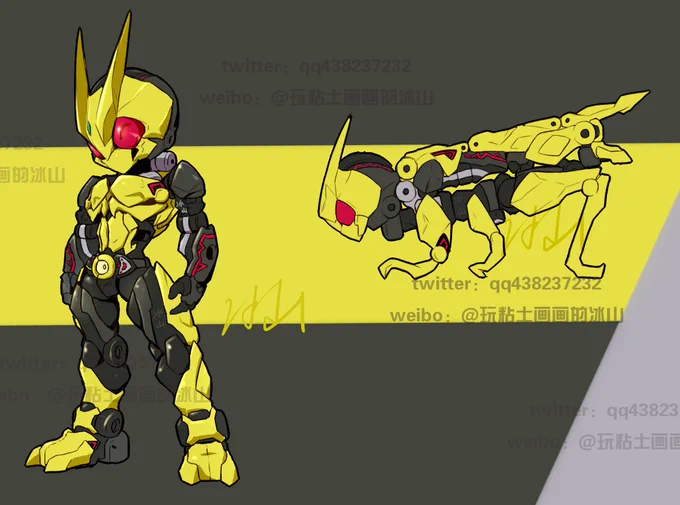 令和最初のライダーかっこいいですね。私は変形できるデザインを作った。I made a deformable design.?

#仮面ライダーゼロワン  #KamenRiderZeroOne 
#ライジングホッパー #RisingHopper
#拡散希望RTお願い致します 