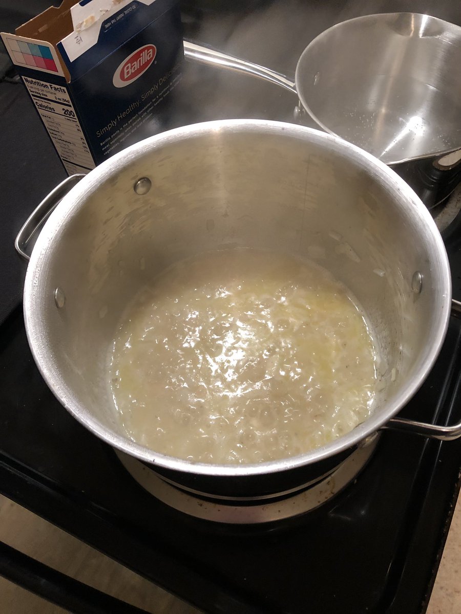Dantaes_Angel's tweet photo. Making Pasta e Fagoli and Focaccia bread... whoโs hungry? #chefAngie https://t.co/xgJuLZOaFp