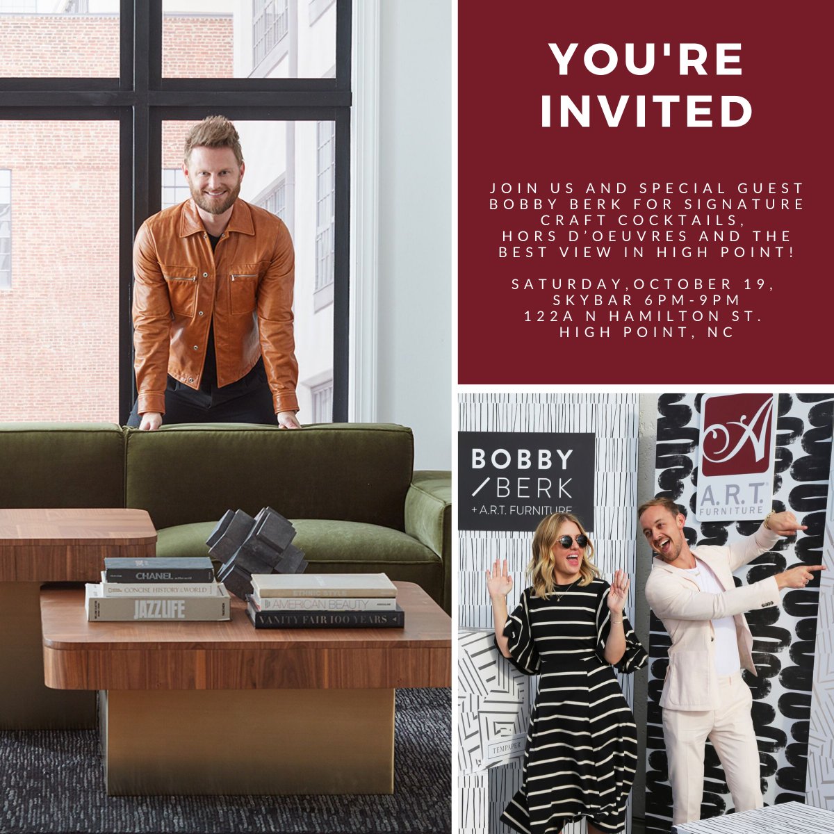 A R T Furniture On Twitter It S Almost Party Time Next