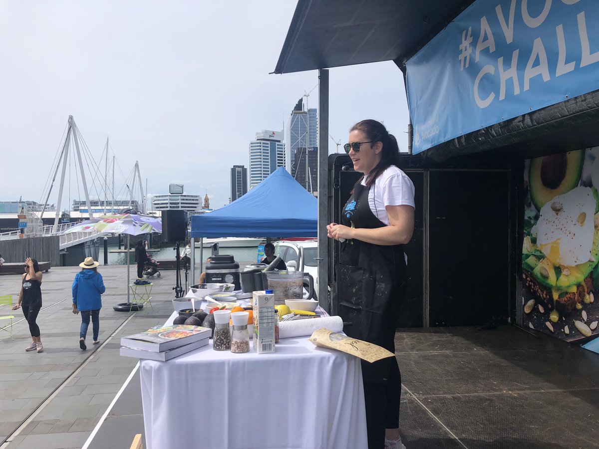 Jen_Scoular's tweet photo. Avocado energy at the fantastic #avocardio @NZ_Avocado event at Wynyard qtr https://t.co/z7r8eqSOXT