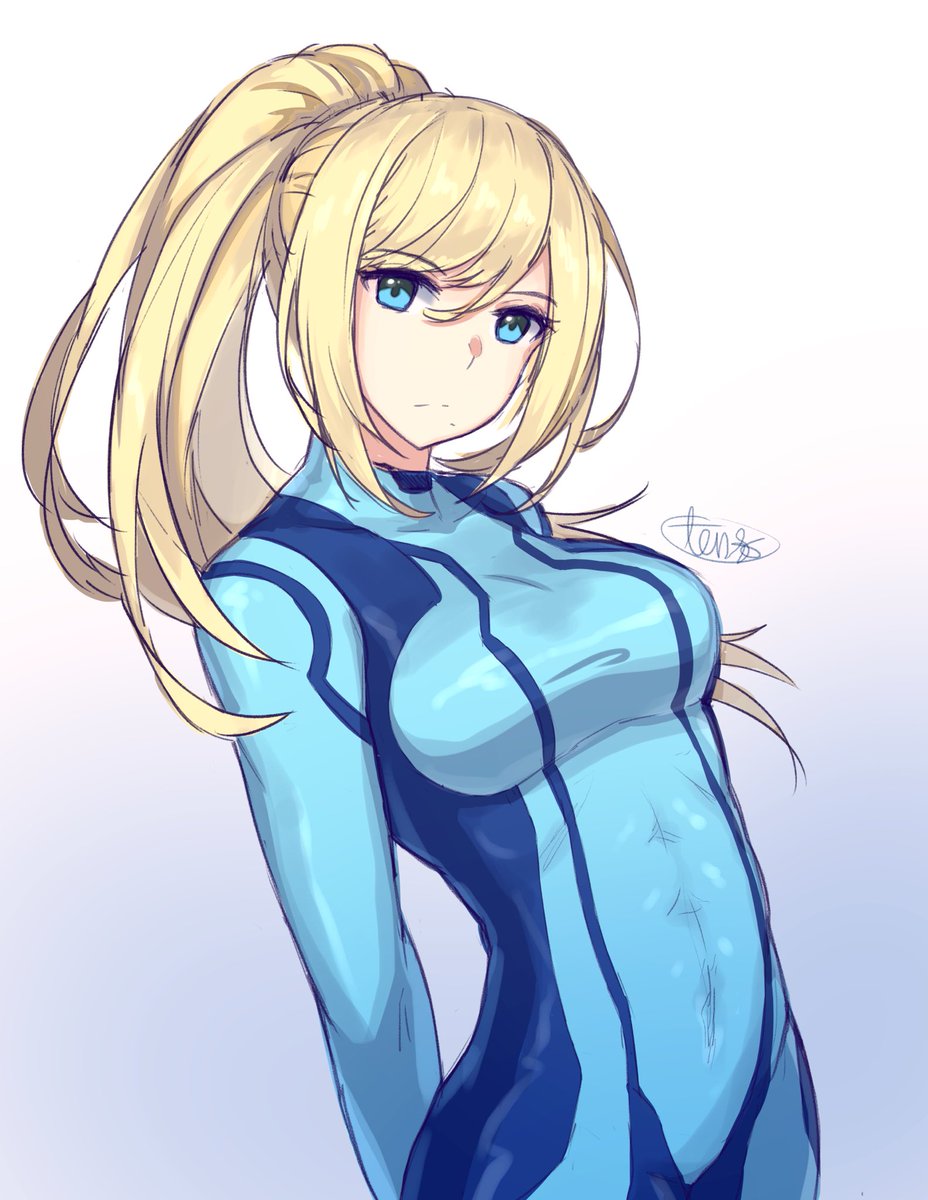 サムス・アラン 「Day 12 ?

#zss #SmashBrosUltimate 」|TsunMuki 🧢のイラスト